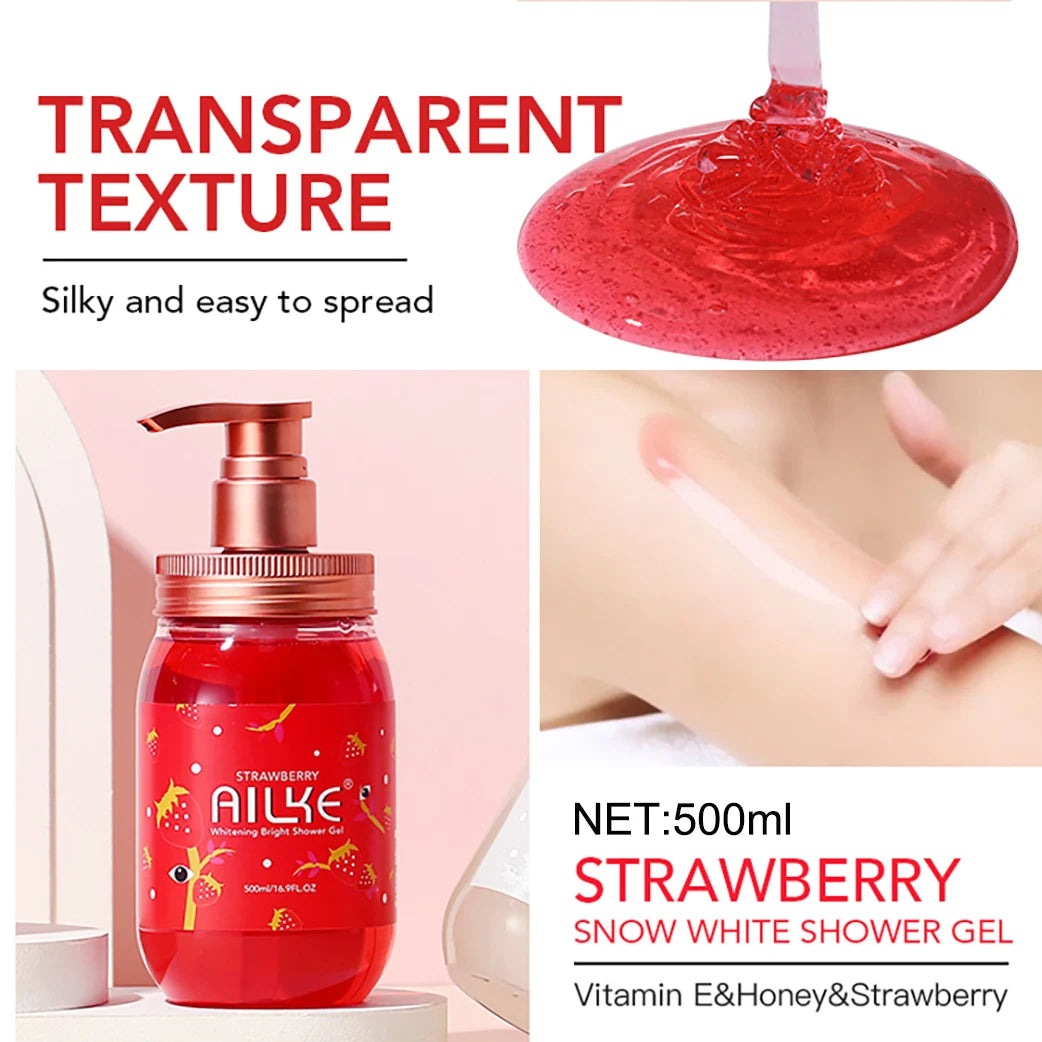 Exfoliating Brightening Scrub Fragrant Shampoo Gel