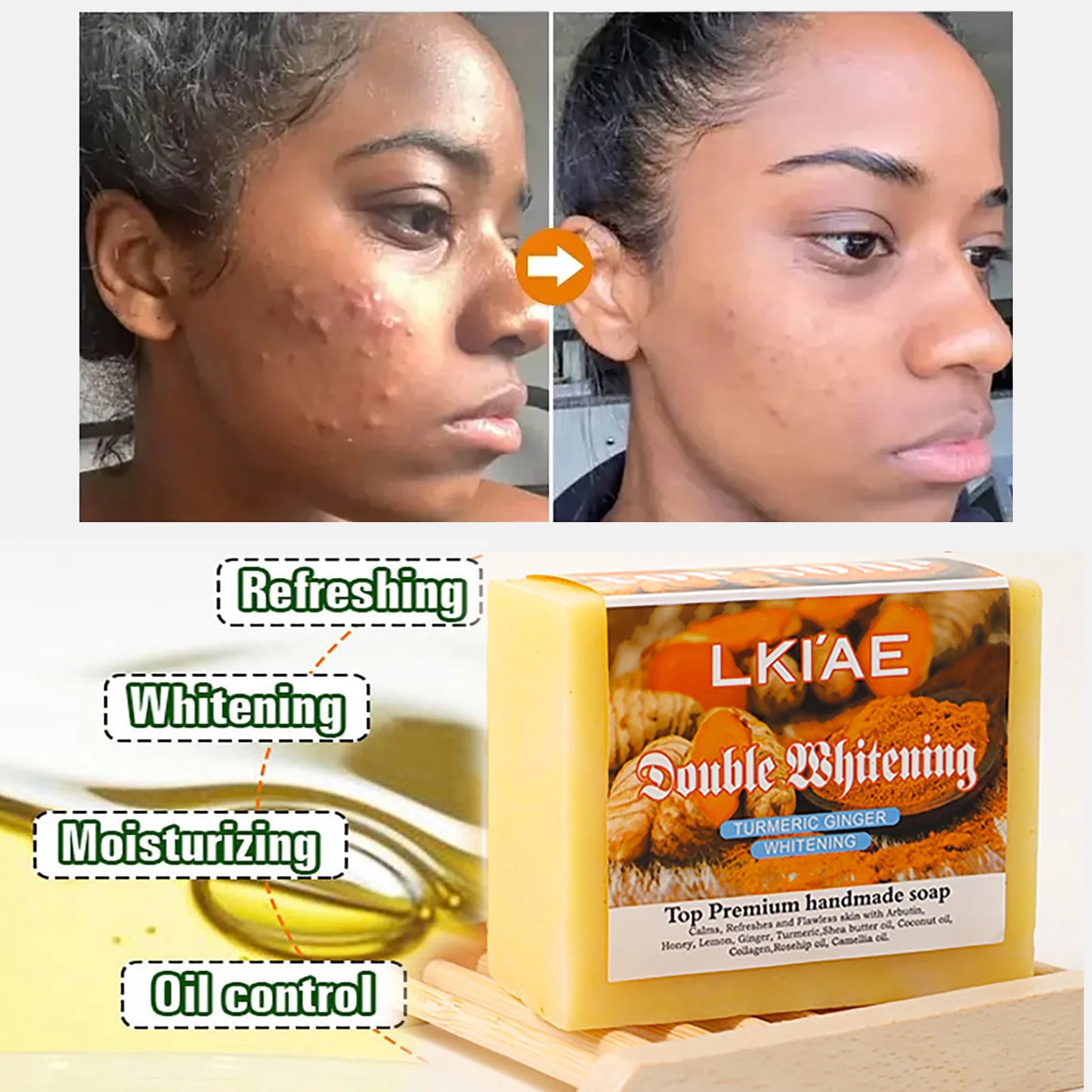 Natural Whitening Handmade Soap