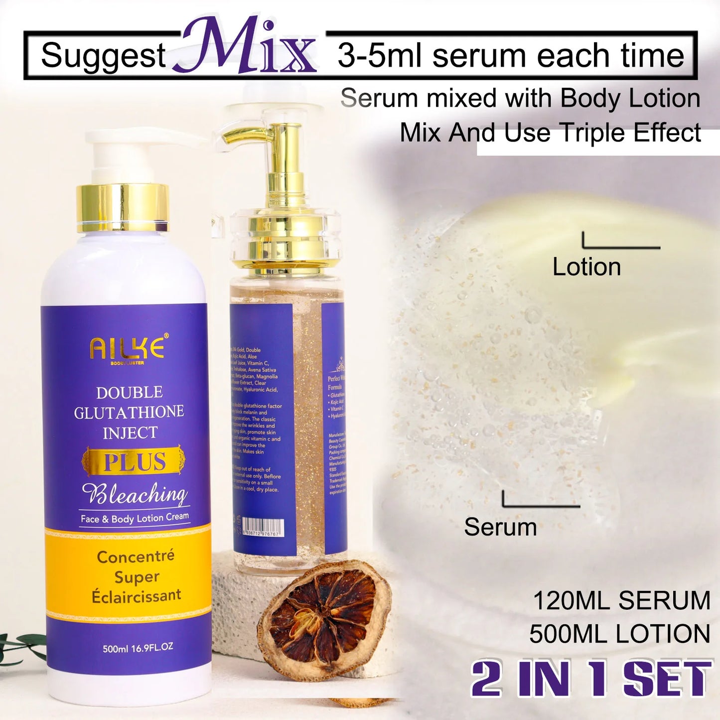 Serum with Glutathione for Stubborn Dark Spots